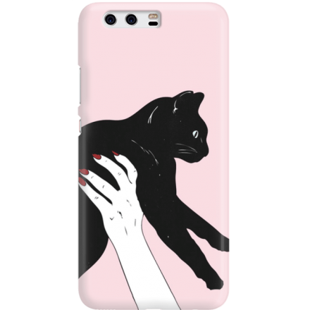 Etui na telefon Huawei P10 Mój Czarny Kot