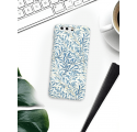 Etui na telefon Huawei P10 Niebieskie Liście