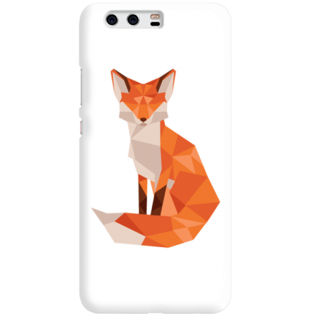 Etui na telefon Huawei P10 Rudy Lis Geometryczny