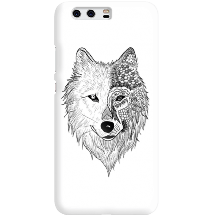 Etui na telefon Huawei P10 Wilk Boho