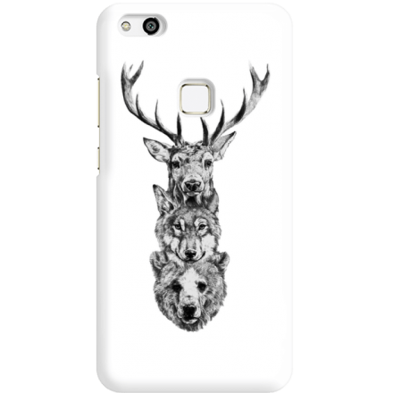 Etui na telefon Huawei P10 Lite Leśni Goście