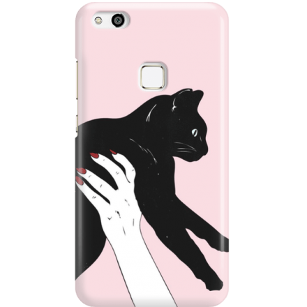 Etui na telefon Huawei P10 Lite Mój Czarny Kot