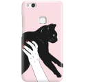 Etui na telefon Huawei P10 Lite Mój Czarny Kot