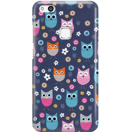 Etui na telefon Huawei P10 Lite Sowy