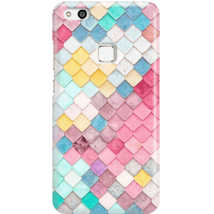 Etui na telefon Huawei P10 Lite Tęczowa Łuska