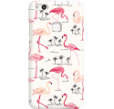Etui na telefon Huawei P10 Lite Wakacyjne Flamingi