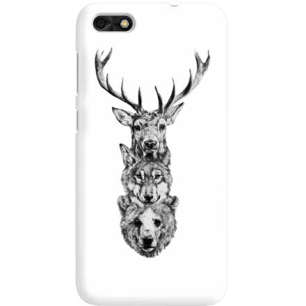 Etui na telefon Huawei P9 Lite Mini Leśni Goście