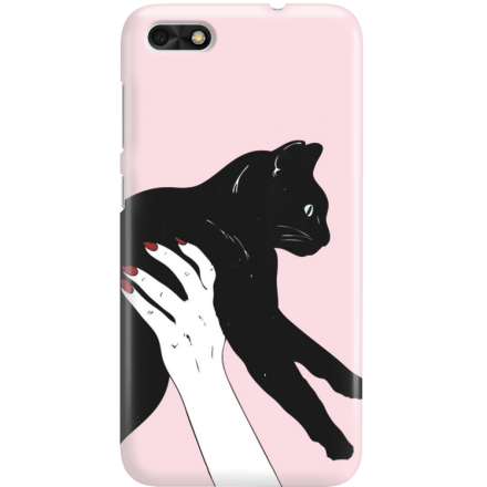Etui na telefon Huawei P9 Lite Mini Mój Czarny Kot
