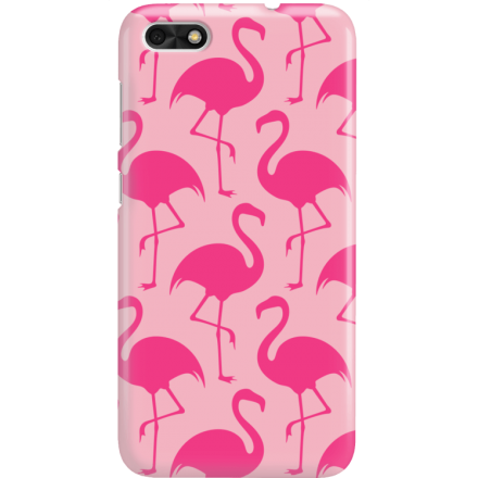 Etui na telefon Huawei P9 Lite Mini Różowe Flamingi