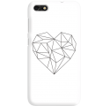 Etui na telefon Huawei P9 Lite Mini Serce Geometryczne