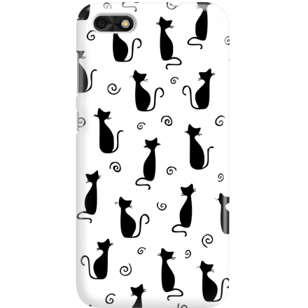 Etui na telefon Huawei P9 Lite Mini Szczęśliwe Koty